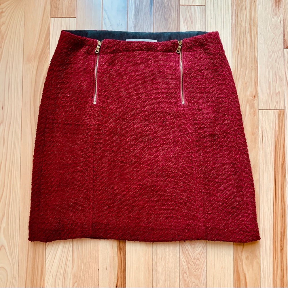 Cranberry Skirt by Ann Taylor Loft 0P